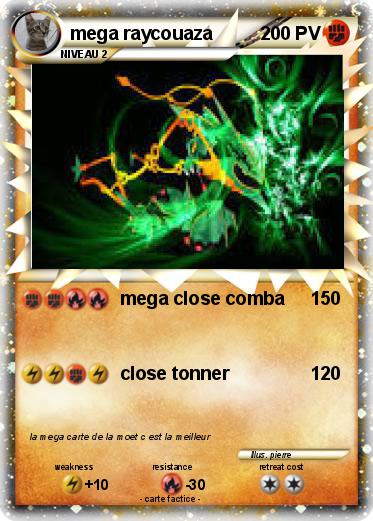 Pokemon mega raycouaza