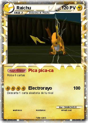 Pokemon Raichu