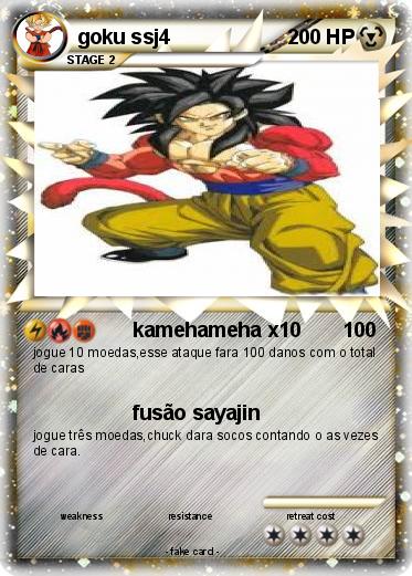 Pokemon goku ssj4