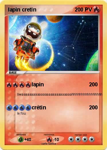Pokemon lapin cretin