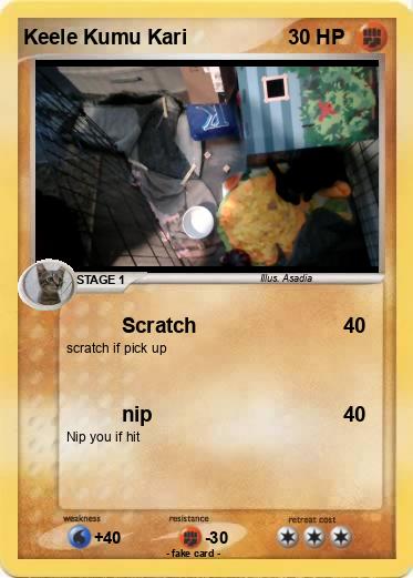 Pokemon Keele Kumu Kari