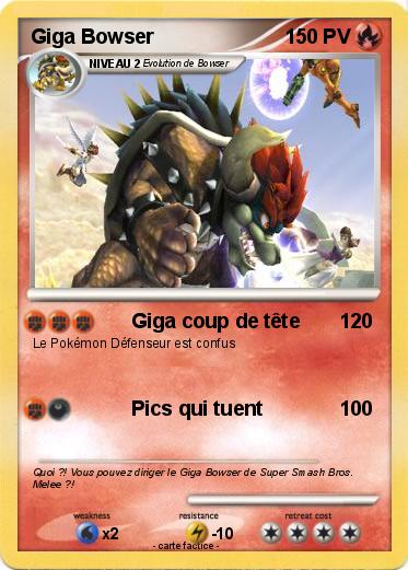 Pokemon Giga Bowser