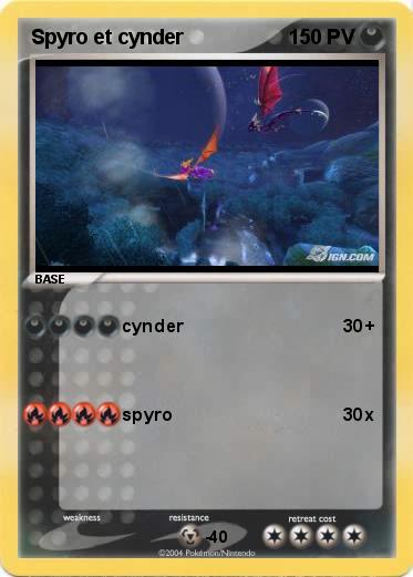 Pokemon Spyro et cynder