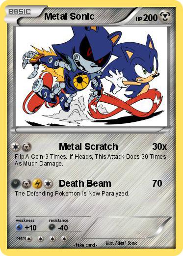 Pokemon Metal Sonic
