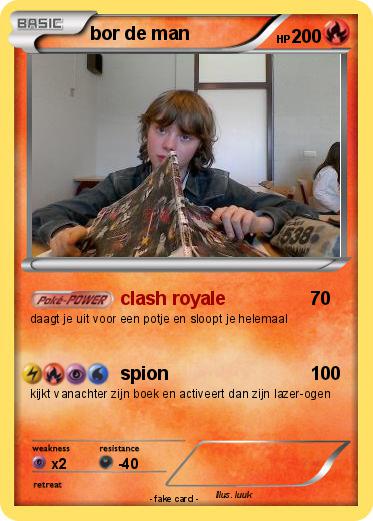 Pokemon bor de man