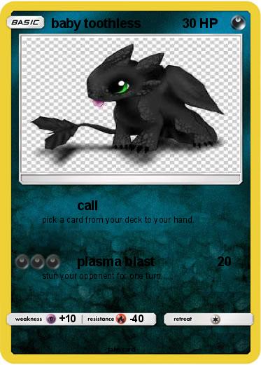 Pokemon baby toothless