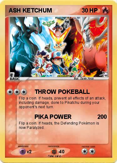 Pokemon ASH KETCHUM