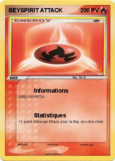 Pokemon BEYSPIRIT ATTACK