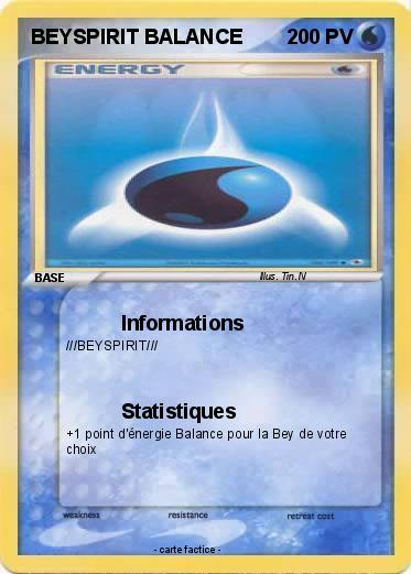 Pokemon BEYSPIRIT BALANCE