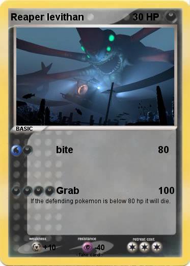 Pokemon Reaper levithan