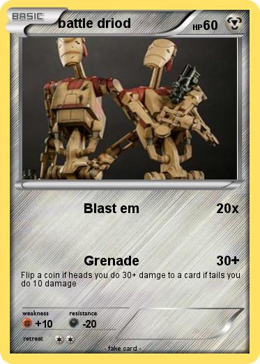 Pokemon battle driod
