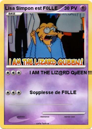 Pokemon Lisa Simpon est F0LLE