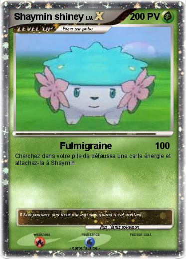 Pokemon Shaymin shiney