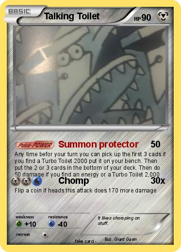 Pokemon Talking Toilet