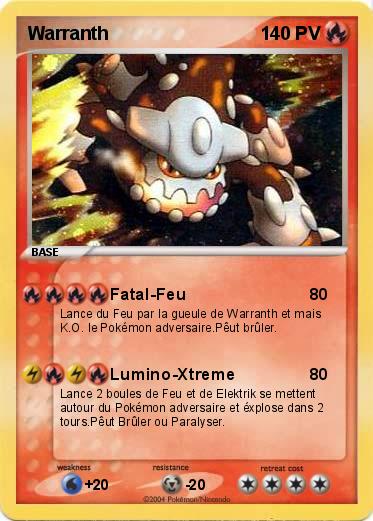 Pokemon Warranth