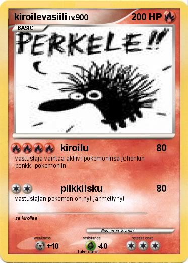 Pokemon kiroilevasiili