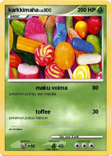 Pokemon karkkimaha