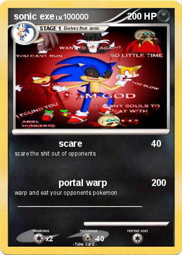Pokemon sonic exe