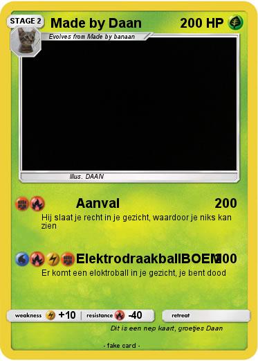 Pokemon Made by Daan