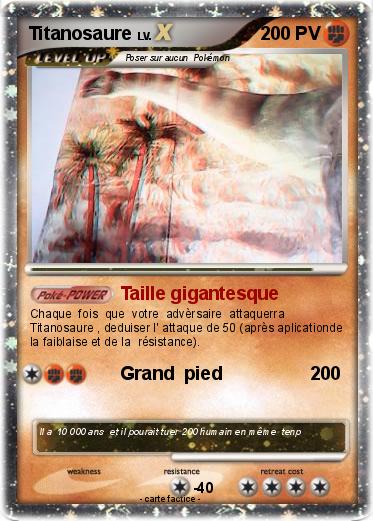 Pokemon Titanosaure