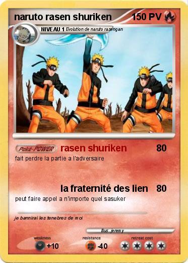 Pokemon naruto rasen shuriken