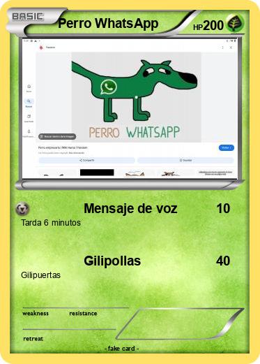 Pokemon Perro WhatsApp