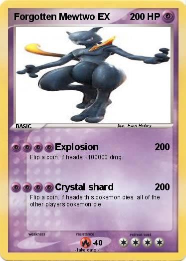 Pokemon Forgotten Mewtwo EX