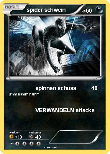 Pokemon spider schwein