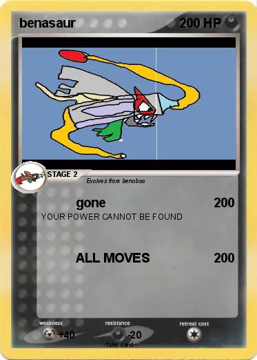 Pokemon benasaur