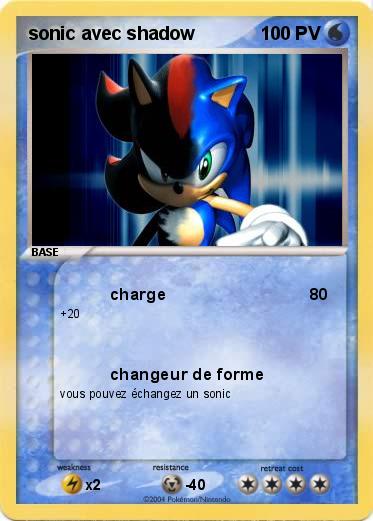 Pokemon sonic avec shadow