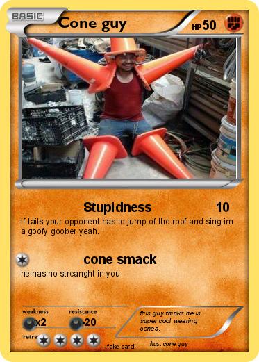 Pokemon Cone guy