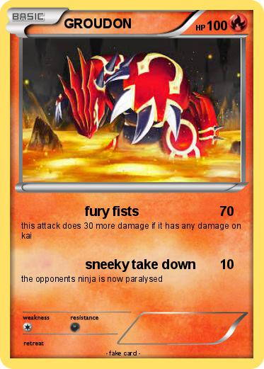 Pokemon GROUDON