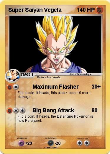 Pokemon Super Saiyan Vegeta