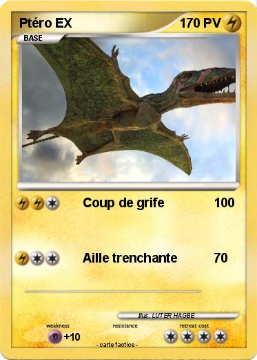 Pokemon Ptéro EX