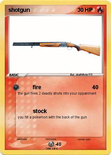 Pokemon shotgun