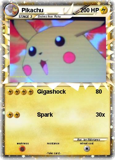Pokemon Pikachu