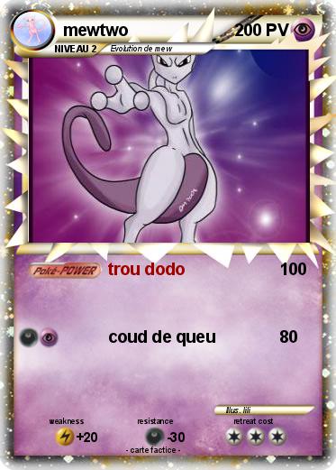 Pokemon mewtwo
