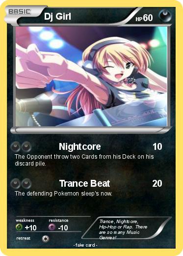 Pokemon Dj Girl