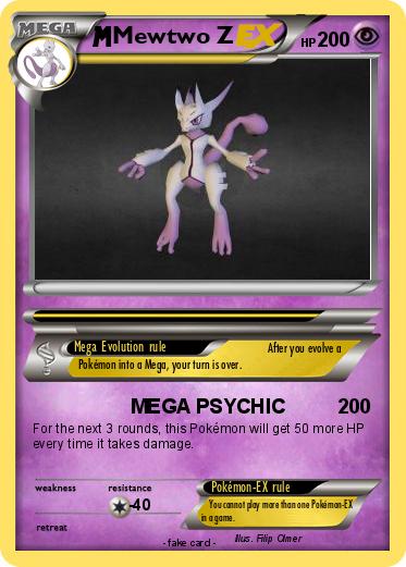 Pokemon Mewtwo Z