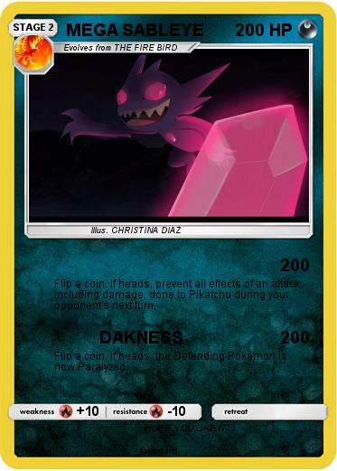 Pokemon MEGA SABLEYE