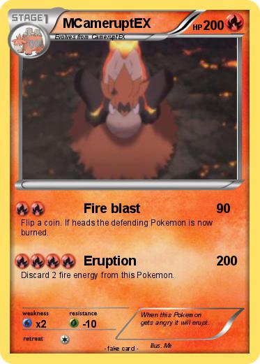 Pokemon MCameruptEX