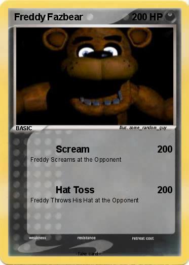 Pokemon Freddy Fazbear