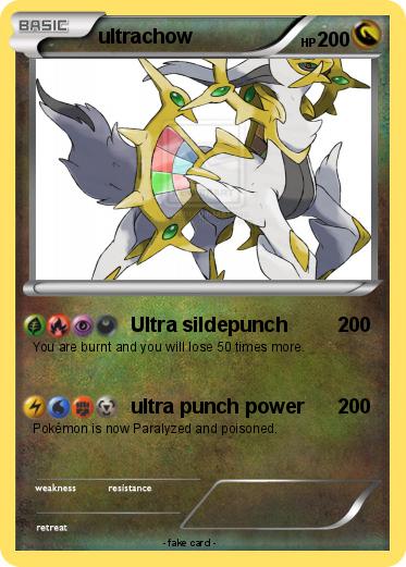 Pokemon ultrachow
