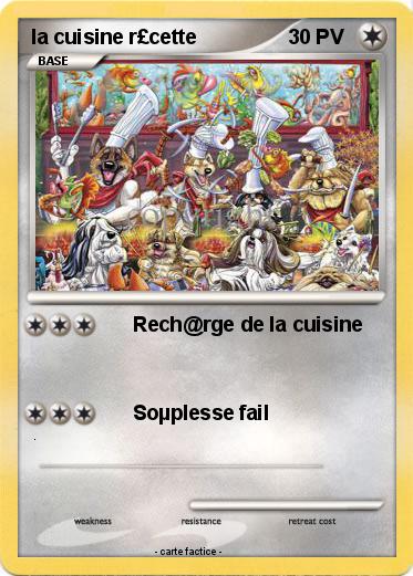 Pokemon la cuisine r£cette