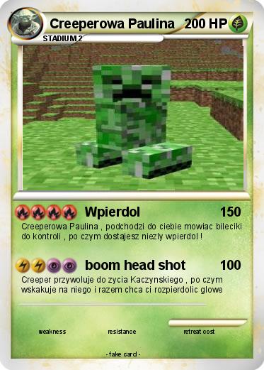 Pokemon Creeperowa Paulina