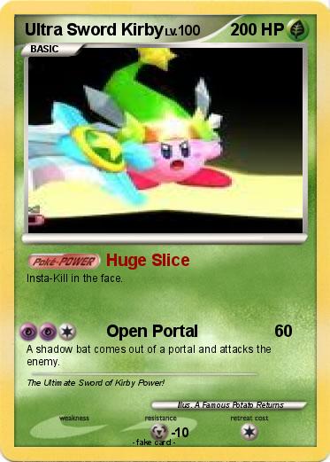Pokemon Ultra Sword Kirby