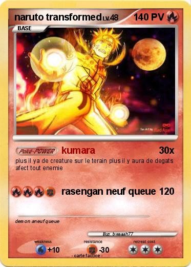 Pokemon naruto transformed