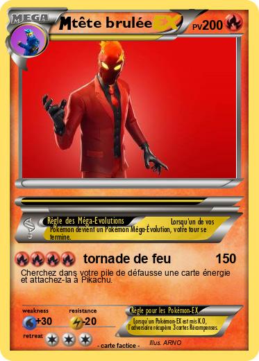 Pokemon tête brulée