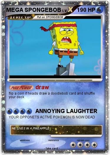 Pokemon MEGA SPONGEBOB