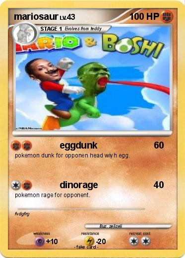 Pokemon mariosaur